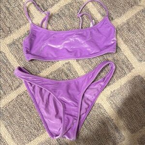 TRIANGL Purple Bikini Set
